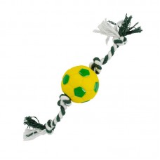 24244 - BRINQ C/CORDA BOLA FUTEBOL