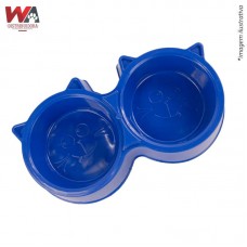 25392 - COMED PLASTICO GATO DUPLO AZUL