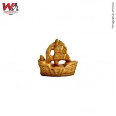 25277 - ENFEITE AQUARIO CARAVELA MINI ENVELHECID