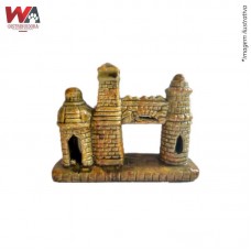 25269 - ENFEITE AQUARIO CASTELO DECORADO