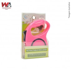 27492 - GUIA RETRATIL FITA 3MT ROSA