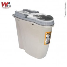 24105 - DISPENSER HOME FULL 40L CINZA