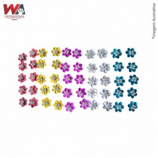 28777 - LACO FLOR LANTEJOULA LUXO P C/100