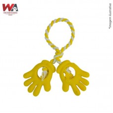 6699 - BRINQ C/CORDA PAR DE MAOZINHAS GDE