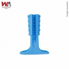 24066 - MORDEDOR ESCOVA M 10CM MAIS DOG AZUL