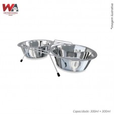 28102 - COMED INOX DUPLO SUSPENSO M MAIS DOG