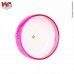 RODA ACRILICA PRIME ROSA 18CM SEM SUPORT
