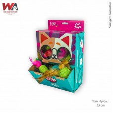 30703 - BRINQ GATO DISPLAY LUXO C/30 PECAS