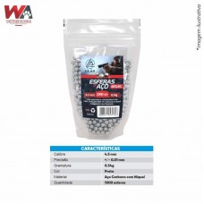 31699 - ESFERA ACO/NIQUEL 4,5MM C/1000 BOLINHA