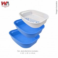 31688 - BANHEIRA GATO BIG AZUL