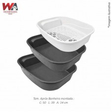 31691 - BANHEIRA GATO BIG PRETO