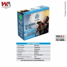 31696 - CAPSULAS DESCARTAVEL CO2 12G C/10UN