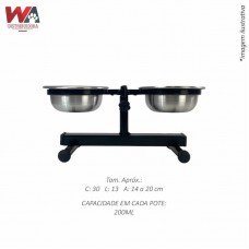 29756 - COMED ALUM DUPLO C/SUPORTE AJUST PP PRET