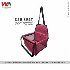 32019 - CAR SEAT CADEIRINHA P/CARRO ROSA