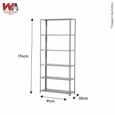32013 - PRATELEIRA FACIL 1,74X0,30X0,91