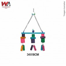 31994 - BRINQ PAPAGAIO ARARAJUBA