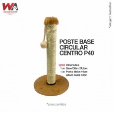 31081 - ARRANHADOR POSTE BASE CIRCULA CENTRO P40