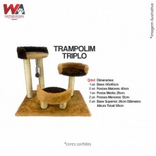 31101 - ARRANHADOR TRAMPOLIM TRIPLO