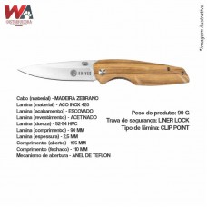 32090 - CANIVETE ROSSI CASCAVEL INOX 20CM