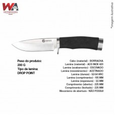 32089 - FACA ROSSI INOX 23CM ANACONDA C/BAINHA