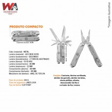 32106 - ALICATE MULTITOOL ROSSI SILVER