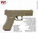 PISTOLA AIRSOFT GK-V20 TAN METAL 6MM