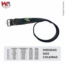 31871 - COLEIRA GD PORTE N.07 CAMUFLADA