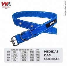31867 - COLEIRA GD PORTE N.10 AZUL