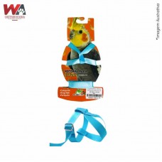 32177 - GUIA C/PEITORAL H P/AVES AZUL