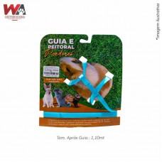 32169 - GUIA C/PEITORAL ROEDORES AZUL