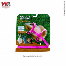 32171 - GUIA C/PEITORAL ROEDORES ROSA