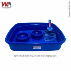 32271 - KIT BANHEIRA C/PA E 2 COMED AZUL