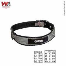 23946 - COLEIRA GD PORTE REF NOTURNA N.10 PRETA