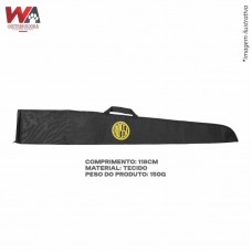 16390 - CAPA TECIDO PRETA ESPINGARDA ROSSI