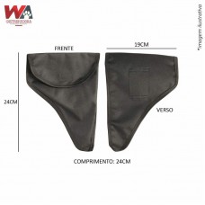 17567 - CAPA TECIDO PRETA ROSSI