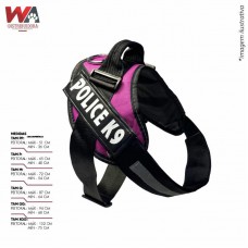 32609 - PEITORAL K-9 XGG MAIS DOG ROSA