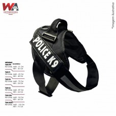 32608 - PEITORAL K-9 XGG MAIS DOG PRETO