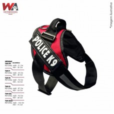 32607 - PEITORAL K-9 XGG MAIS DOG VERMELHO