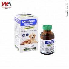 32656 - ANTITOXICO INJETAVEL BIOFARM PET 20ML