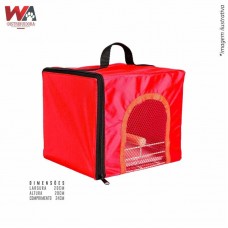 27347 - TRANSPORTE PASSEIO CALOPSITA M VERMELHO