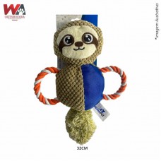 32652 - BRINQ PELUCIA ESQUILO C/CORDA