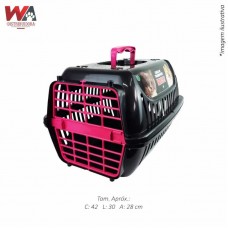 32263 - CX TRANSP BLACK BRINQPET N.02 ROSA