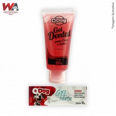 17622 - GEL DENTAL MAIS DOG MORANGO 60G