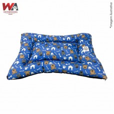 32741 - COLCHAO WOOF DOG AZUL CLARO GG 85X65CM