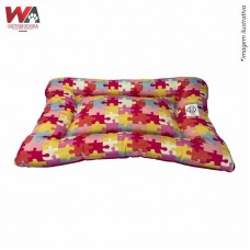 32750 - COLCHAO PUZZLE ROSA P 50X40CM