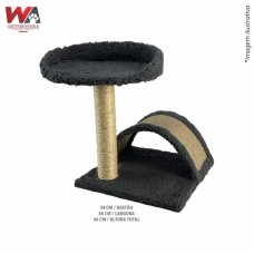 33140 - ARRANHADOR TORRE COM RAMPA CINZA