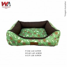 33210 - CAMA WOOF DOG VERDE G