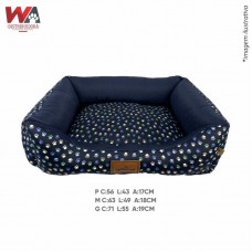 33226 - CAMA PATINHAS AZUL M
