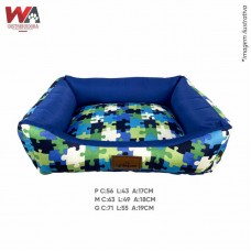 33218 - CAMA PUZZLE AZUL P