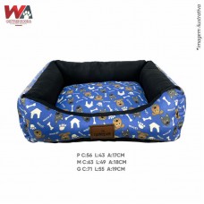 33240 - CAMA WOOF DOG AZUL G